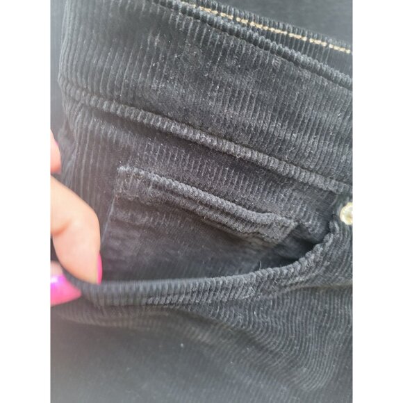 New Without Tag Banana Republic Black Corduroy Pants Size 28 Petite Office Wear - Picture 6 of 10